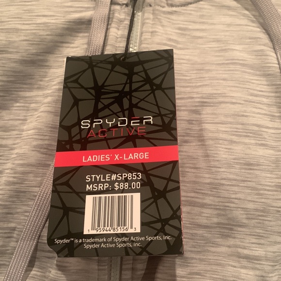 Spyder women’s active wear jacket-light weight - Picture 11 of 13
